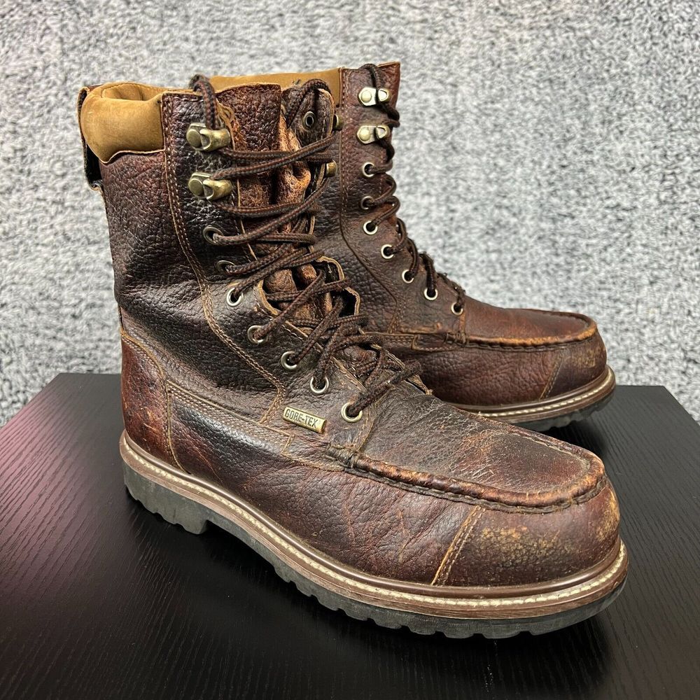 L.L. Bean Dark Brown Leather Boots
